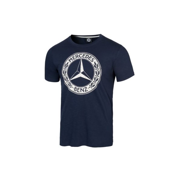 Mercedes-Benz férfi kék póló (Mercedes-Benz kollekció)
