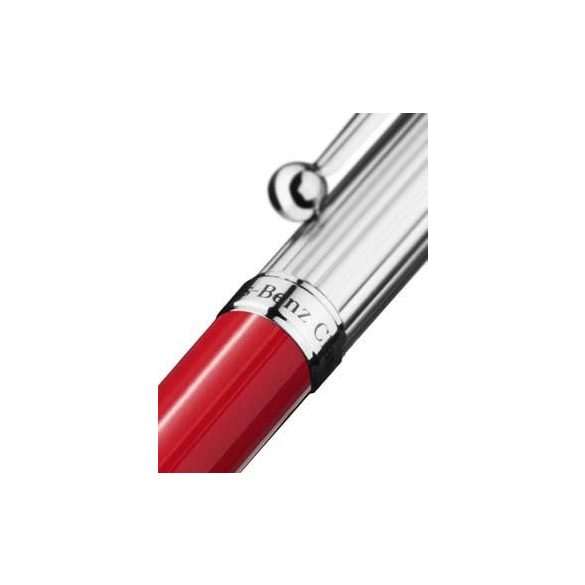 Mercedes golyóstoll classic ezüst/piros (Mercedes-Benz kollekció)