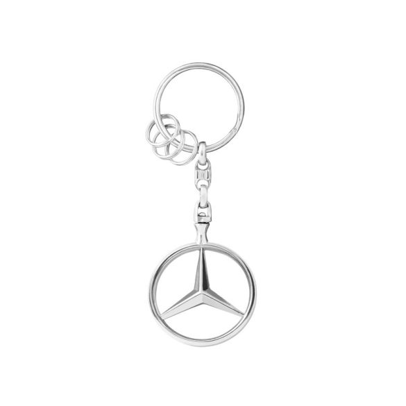 Mercedes-Benz ezüst színű kulcstartó