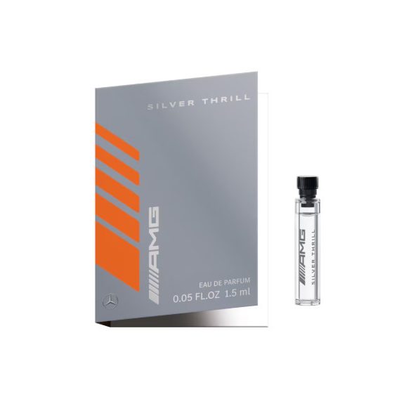 AMG Silver Thrill, EdP, Termékminták